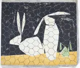 Untitled by Richard Rogers, Oil on unstretched canvas, sold Aug 2025