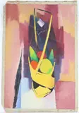 Untitled by Richard Rogers, Oil on unstretched canvas, sold Aug 2025