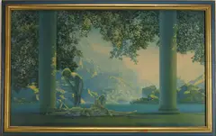 Daybreak by Maxfield Parrish, Lithograph, sold Aug 2025