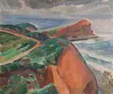 The Skillion, Terrigal by Roland Wakelin, 1926, oil on canvas on composition board, sold Nov 2016