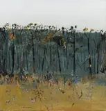 Acacia Saplings by Fred Williams, c.1974, oil on canvas, sold Sep 2016