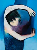 Herself Forgiven: Figure From A Drama, 1963 (From ‘Figures From A Drama: Six Characters In Search Of An Author’) by Charles Blackman, oil on composition board, sold Sep 2016