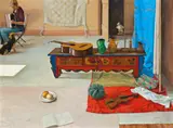 Eurydice’S Bird by Brian Dunlop, 2009, oil on canvas, offered Sep 2016