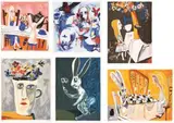 Blackman’S Alice by Charles Blackman, suite of six colour screenprints, sold Sep 2016