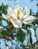 Magnolia V by Nicholas Harding, 2004, oil on canvas, sold Sep 2016