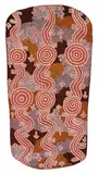 Water Dreaming At Tjikarri And Egret by Johnny Warangkula Tjupurrula, c.1983, synthetic polymer powder paint on composition board, sold May 2016