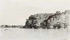 Balls Head by Lloyd Rees, c.1931, pencil on paper, sold May 2016