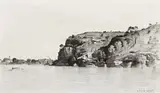 Balls Head by Lloyd Rees, c.1931, pencil on paper, sold May 2016