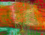 Skid City (Green) by Jon Cattapan, 2006, oil on linen, sold May 2016
