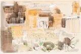 Rome by John Piper, 1961, watercolour and pastel on paper, sold May 2016