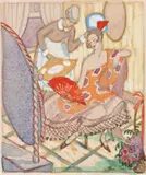 Women With Fans by Thea Proctor, watercolour on paper, sold May 2016