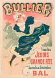 Bullier, 1894 Chromolithographie. Non entoilée. Imp. Chaix, Atelier Chéret, 20 rue Bergère, Paris by Georges Meunier, Affiche, p, sold Apr 2025