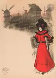 Le Moulin de la galette, 1896. Avant la lettre. Chromolithographie. Non entoilée. Imp. d’Art E. Malfeyt, 10bis rue des Saulet, Paris by Auguste Roedel, Affiche, p, sold Apr 2025