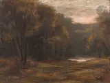 La Clairière by Auguste Pointelin, Pastel, sold Mar 2025