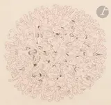 Sans légende pour Chansons de salles de gardes by Albert Dubout, 1971, Encre de Chine et aquarelle, sold Mar 2025
