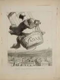 Nadar élevant la by Honoré Daumier, Photographie à la hauteur de l'Art, et autres pl, sold Jun 2022