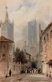 Le cortège by Eugène Ciceri, 1836, Aquarelle gouachée, sold Oct 2019