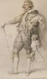 Portrait du Prince de Galles, futur Georges IV by Richard Cosway, Aquarelle, crayon noir et gomme arabique, sold Dec 2019