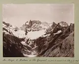 La Meije, le Rateau et Pic Gaspard ; vue prise du sommet de la Tête de la Maye by Vittorio Sella, Photographie sur tirage Albuminé, portant le cachet en bas à droite, sold Dec 2019