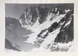 Les grandes Jorasses by Georges II Tairraz, Photographie en noir et blanc, sold Dec 2019