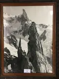 La dent du géant by Pierre Tairraz, Photographie noir et blanc, sold Dec 2019