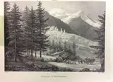 Glacier de Grindenwald by Isidore Laurent Deroy, Lithographie, sold Dec 2019