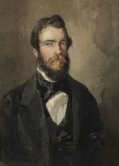 Portrait d'homme by Félix Ziem, 1846, Aquarelle signée et datée en bas à gauche, sold May 2024