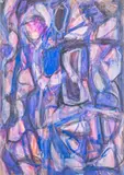 Sans titre by David Lan-Bar, 1965, Gouache et lavis d'encre sur papier, sold Sep 2024