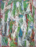 Sans titre by David Lan-Bar, 1967, Huile et gouache sur papier, sold Sep 2024