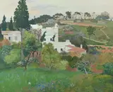 El Maïa" (?) by Léon Carré, 1917, Gouache sur papier, sold Sep 2024