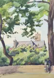 Paris, le Pont-Neuf by Maurice Asselin, Aquarelle signée en bas à droite A vue:, sold Sep 2024
