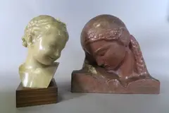 Buste de femme by Amedeo Gennarelli, Terre cuite, sold Sep 2024