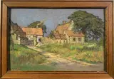 Environs d'Ambleteuse by Etienne de Martenne, Pastel, sold Sep 2024