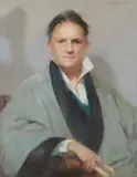 Portrait de Marius Roustan by Lucien-Victor Guirand de Scévola, Pastel signé en haut à droite, sold Jun 2021