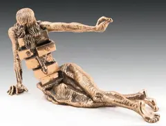 Vénus aux tiroirs by Salvador Dalí, Bronze à patine dorée, sold Mar 2012