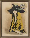 L'oiseau by Jean-Pierre Cassigneul, 1971, Lithographie en couleurs sur papier, sold Jun 2023