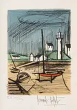 Le phare by Bernard Buffet, 1980, Lithographie en couleurs, sold Jun 2023