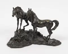 Intruder by Lanford Monroe, 1983, Épreuve en bronze patiné, sold Jun 2023