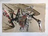 Sans titre by Wifredo Lam, Lithographie Justifiée en bas à droite Epreuve d'artiste, sold Jul 2020
