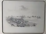 Scène champêtre by George Sand, Crayon noir, sold Jul 2020