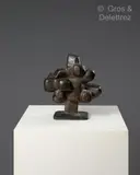 No 10 (Le mur du son) by Siegfried Jonas, 1959, Epreuve en bronze patiné signée et numérotée D/F, sold Oct 2023