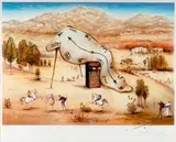 Time and Immortality by Salvador Dalí, Lithographie, sold Nov 2022