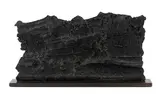 Coulée de Lave" by Armand Vaillancourt, 1967, Bronze à patine foncée, sold Nov 2022