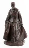 Le menuet by Alfred Laliberté, Plâtre à patine de bronze, sold Nov 2022