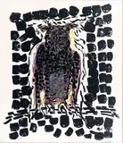 Hibou X" by Jean Paul Riopelle, 1970, Lithographie, sold Aug 2022