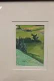Paysage vallonné by Louis Roy, Gouache, sold Apr 2021