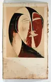 Le masque (métamorphose) by Henry de Waroquier, 1920, Lithographie, sold Jun 2018