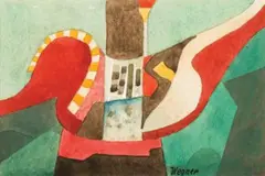 Sans titre by Erich Wegner, Aquarelle sur papier, sold Jun 2018