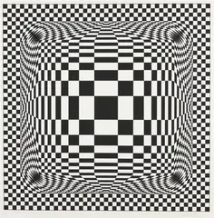 Composition cinétique (noir blanc) by Victor Vasarely, Lithographie, sold Nov 2021