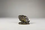 Lièvre effrayé by Antoine-Louis Barye, Epreuve en bronze à patine brun nuancé, sold Dec 2015
